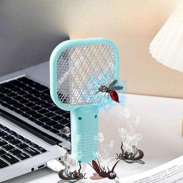 Rechargeable Electric Mosquito Zapper with UV Light – Silent Insect Killer for Indoor Use