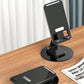 Premium Adjustable Alloy Phone Stand – Foldable Desktop Mobile Holder for Desk, Office & Home
