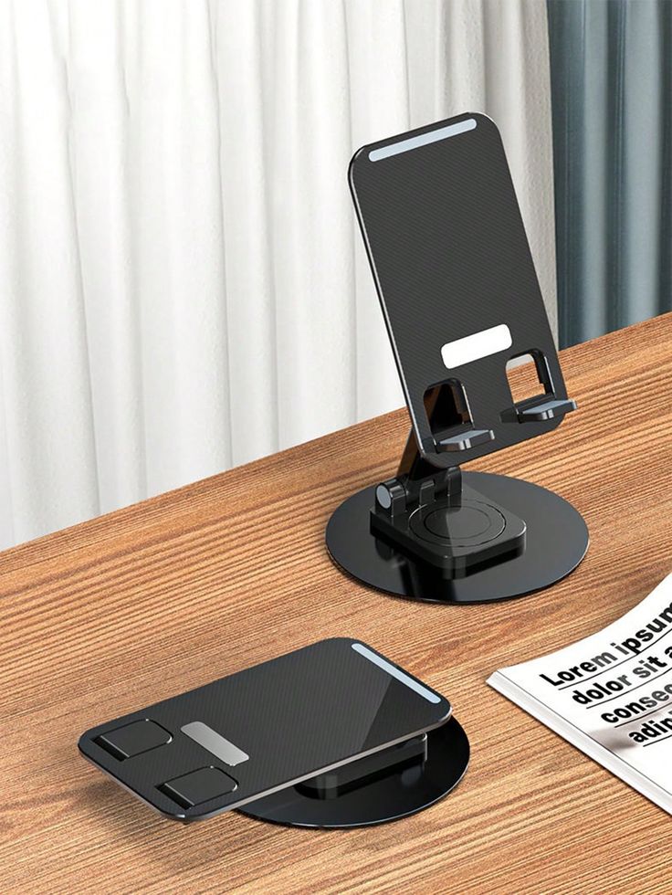 Premium Adjustable Alloy Phone Stand – Foldable Desktop Mobile Holder for Desk, Office & Home
