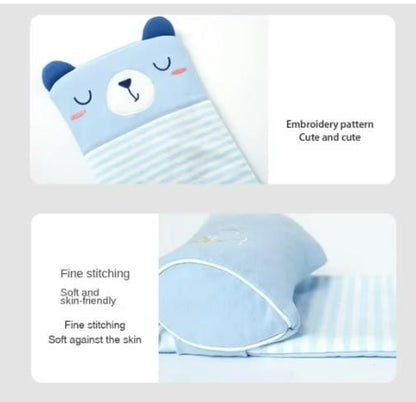 Baby Shaping Head Support Pillow – Soft & Breathable | Assorted Colours
