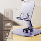 Premium Adjustable Alloy Phone Stand – Foldable Desktop Mobile Holder for Desk, Office & Home