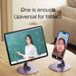 Premium Adjustable Alloy Phone Stand – Foldable Desktop Mobile Holder for Desk, Office & Home