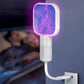 Rechargeable Electric Mosquito Zapper with UV Light – Silent Insect Killer for Indoor Use