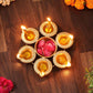 12 Piece Sensor Water Diwali Lights – Automatic Floating Diyas for Festive Decor