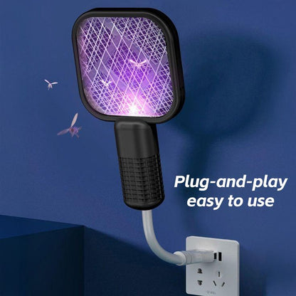 Rechargeable Electric Mosquito Zapper with UV Light – Silent Insect Killer for Indoor Use