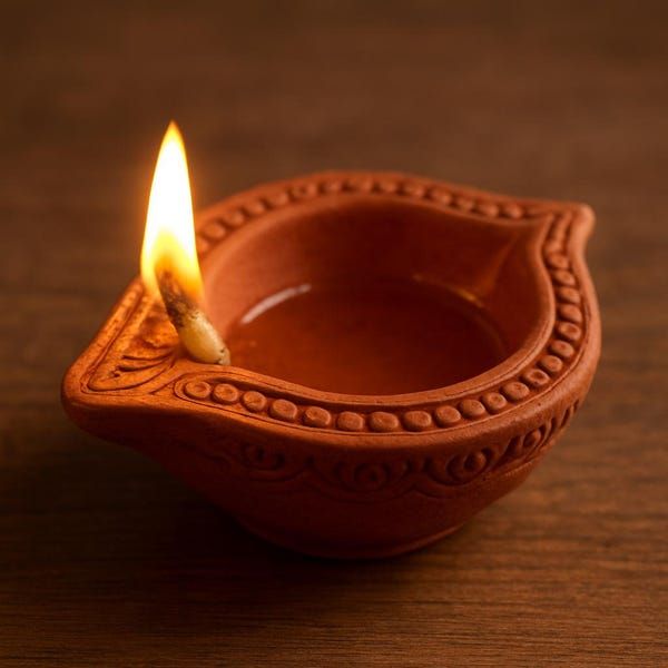 12 Piece Sensor Water Diwali Lights – Automatic Floating Diyas for Festive Decor