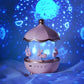 Magical 3D Projection Night Light | Rotating Cartoon Lamp with Ocean & Mermaid Theme