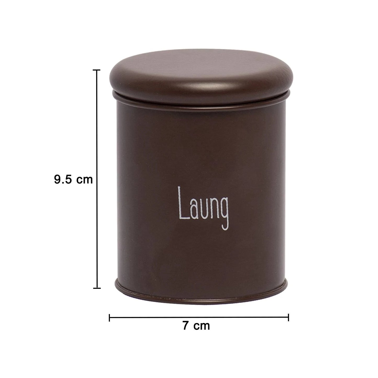 Colorful Iron Spice Jar Set – Pack of 8 (Pre-Labeled, Airtight Containers)