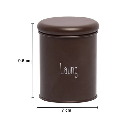 Colorful Iron Spice Jar Set – Pack of 8 (Pre-Labeled, Airtight Containers)
